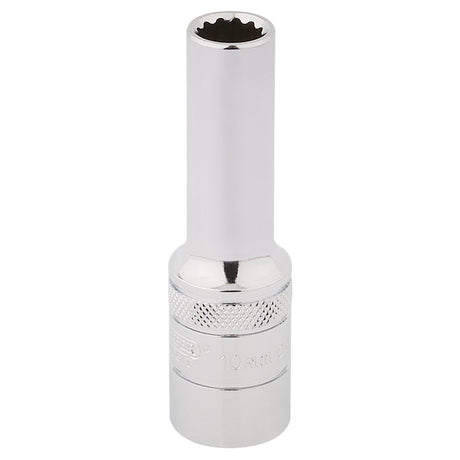 Draper Hi-Torq® 12 Point Deep Socket, 1/2" Sq. Dr., 10mm - HT-MM/B - Farming Parts