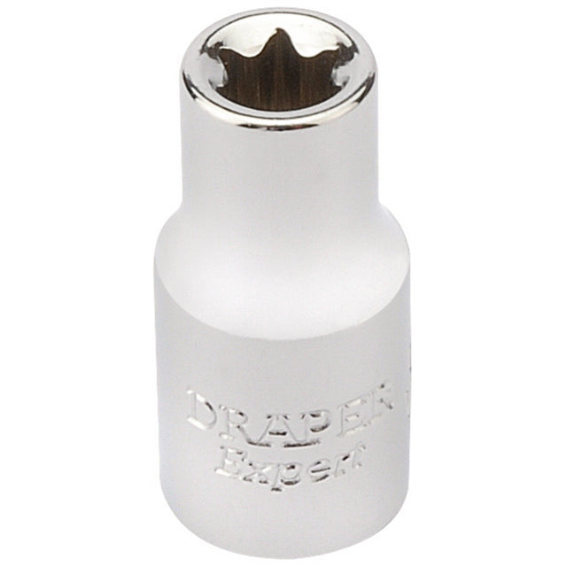 Draper Tx-Star® Socket, 1/4" Sq. Dr., E7 - TS14/B - Farming Parts