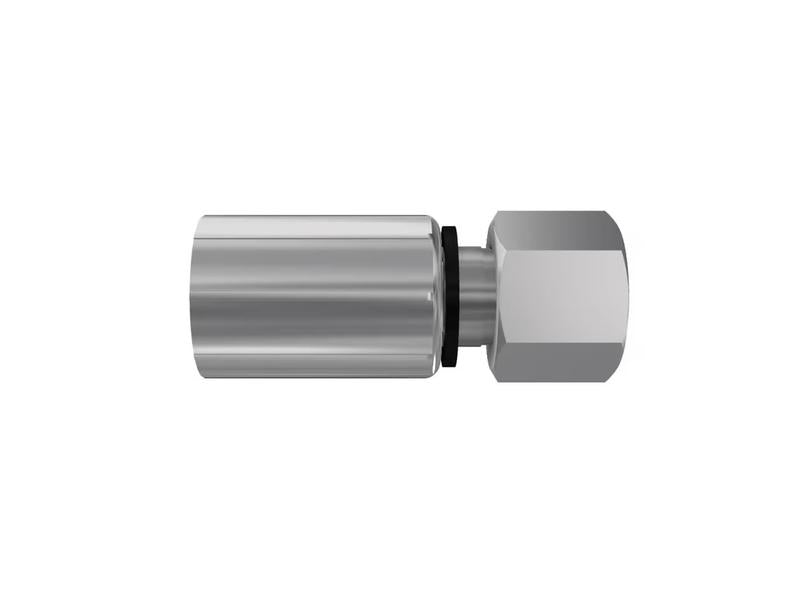 Parker Metric 24° Hose Insert 1/4'' x M14 x 1.50 (6S) Female Straight Swivel With O-Ring - Sparex Part No. S.3421404