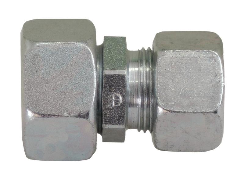 Hydraulic Metal Pipe Step Adaptor 28L - 18L - Sparex Part S.34291