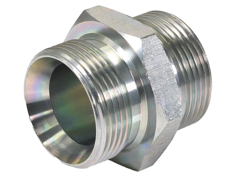 Sparex Hydraulic Adaptor 1-1/4'' BSP Male x 1-1/4'' BSP Male | S.35038 - Product Image 1