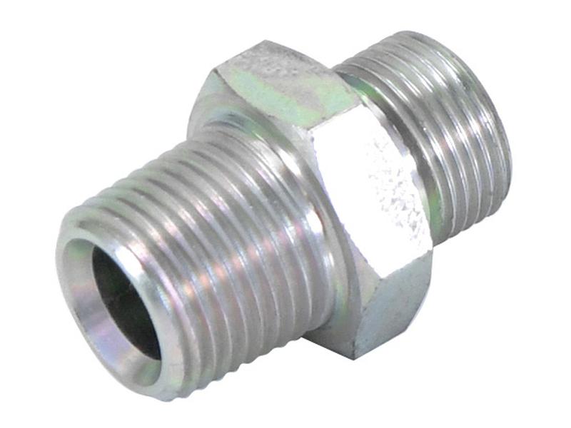 Sparex Hydraulic Adaptor M20 x 1.50 Metric Male x 1/2'' NPTF Male | S.35060 - Product Image 2