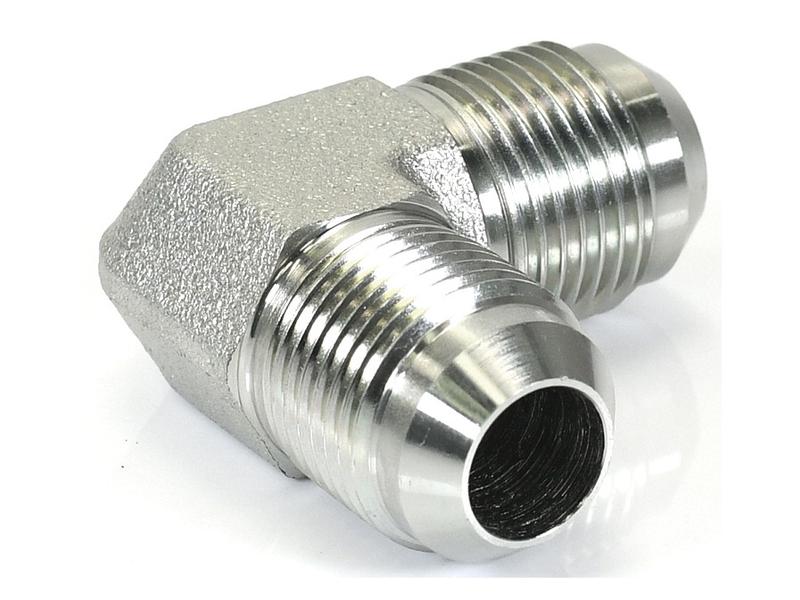 Sparex Hydraulic Adaptor 7/8'' JIC Male x 7/8'' JIC Male 90° Compact Elbow | S.35078 - Product Image 2