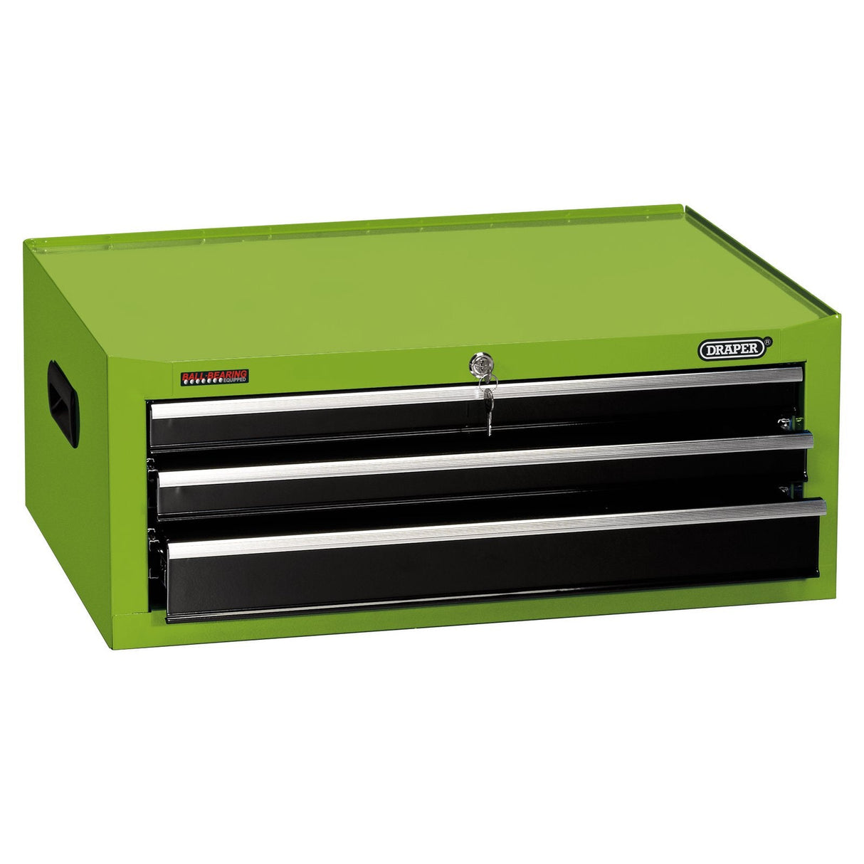 Draper Intermediate Tool Chest, 3 Drawer, 26", Green - TIC3D/G - Farming Parts