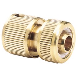 Draper Brass Garden Hose Connector, 1/2" - GWB2/H - Farming Parts