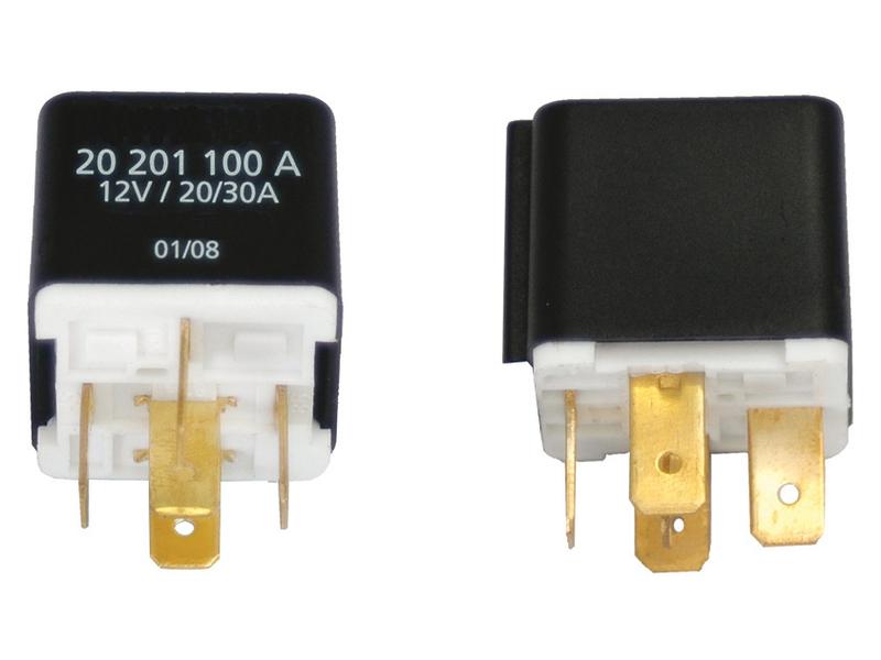Relay 12V 30A 5-Terminal Electrical Switch for Deutz-Fahr | S.37163
