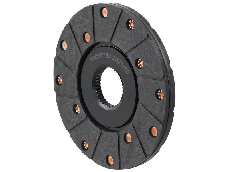 Brake Friction Disc 166 MM 37 Spline for Renault Tractors - Sparex Part S.38273