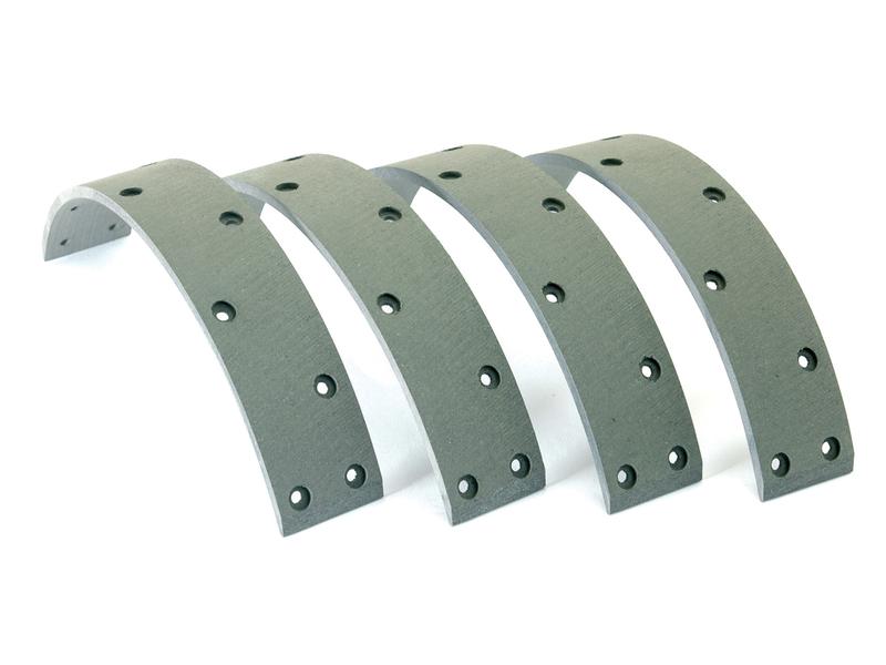 Sparex Brake Lining Kit Shoe 274mm with Rivets OEM Fit for Fendt | S.39840
