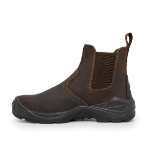 Xpert Defiant S3 Safety Dealer Boot Brown - Farming Parts