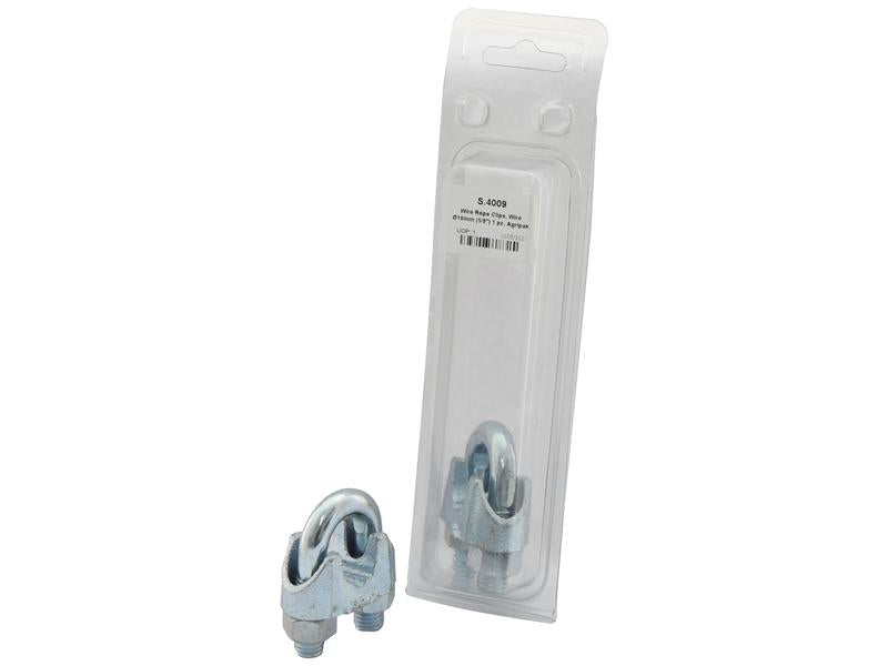 Sparex Agripak Wire Rope Clip 16mm 5/8" Heavy-Duty Steel Fastener | S.4009