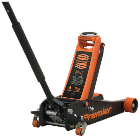 Trolley Jack 4 Tonne Rocket Lift Orange - 4040AO - Farming Parts
