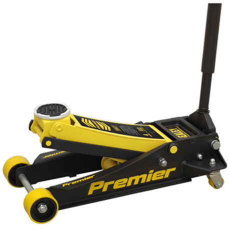 Trolley Jack 4 Tonne Rocket Lift Yellow - 4040AY - Farming Parts