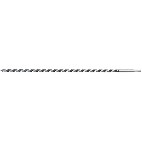 The Draper Extra Long Pattern Auger Bit, model AB4XL, is a 12 X 600mm drill bit featuring a precision-machined, sharp spur tip with a cylindrical shank.