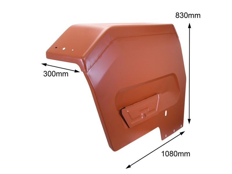 Fender with Tool Box LH | Sparex Replacement for 42982, 43222- S.42447
