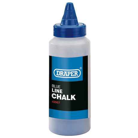 Draper Plastic Bottle Of Blue Chalk For Chalk Line, 115G - LCB/H - Farming Parts