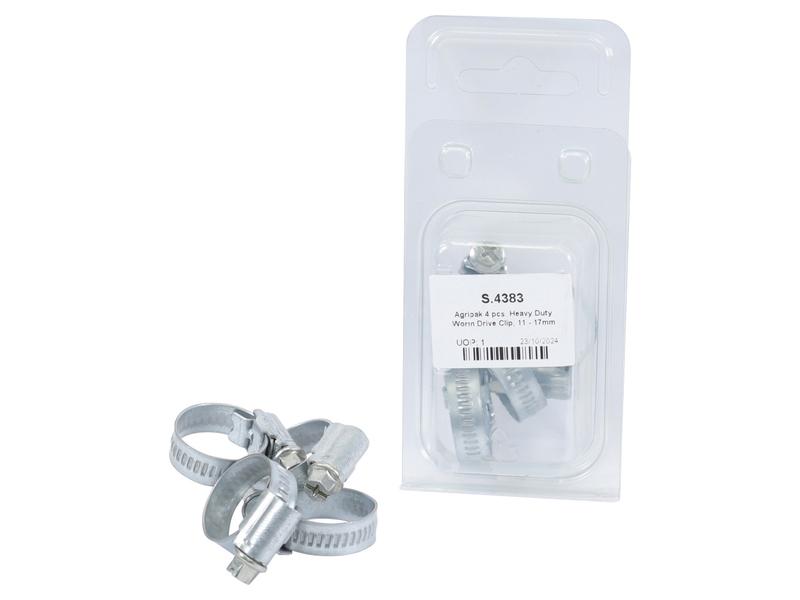 Sparex Agripak Worm Drive Clip Set 1222mm Durable Hose Fastener | S.4383