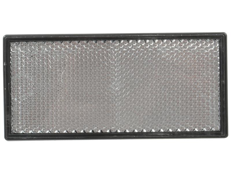 Rectangular Reflector Clear - Sparex Part S.4613