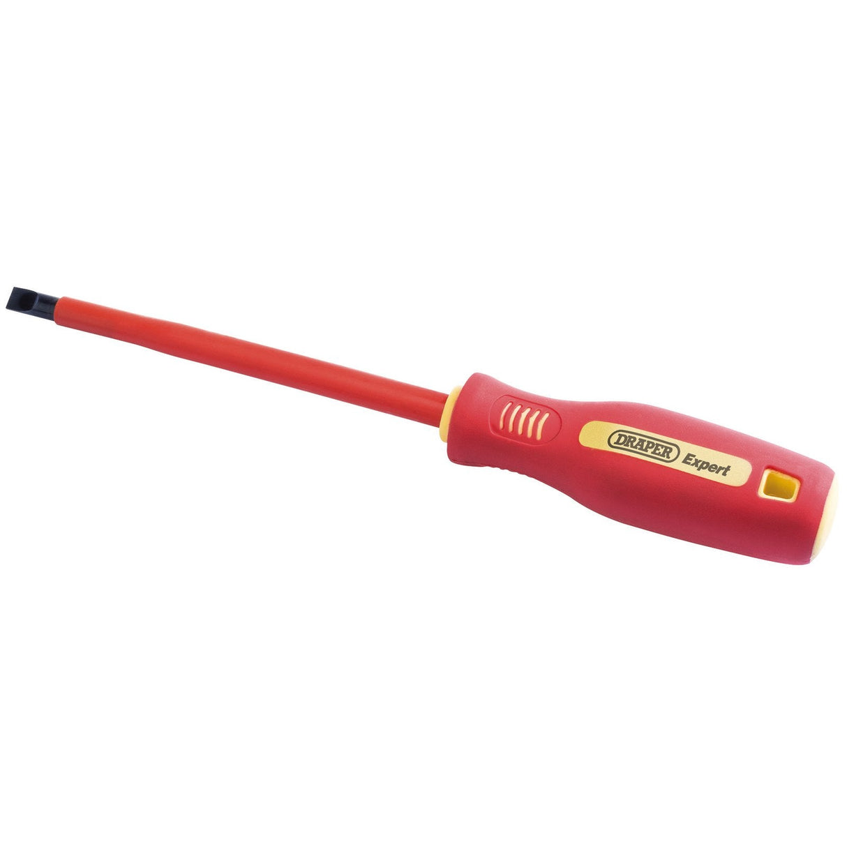 Draper Fully Insulated Plain Slot Screwdriver, 8 X 150mm (Sold Loose) - 952B - Farming Parts