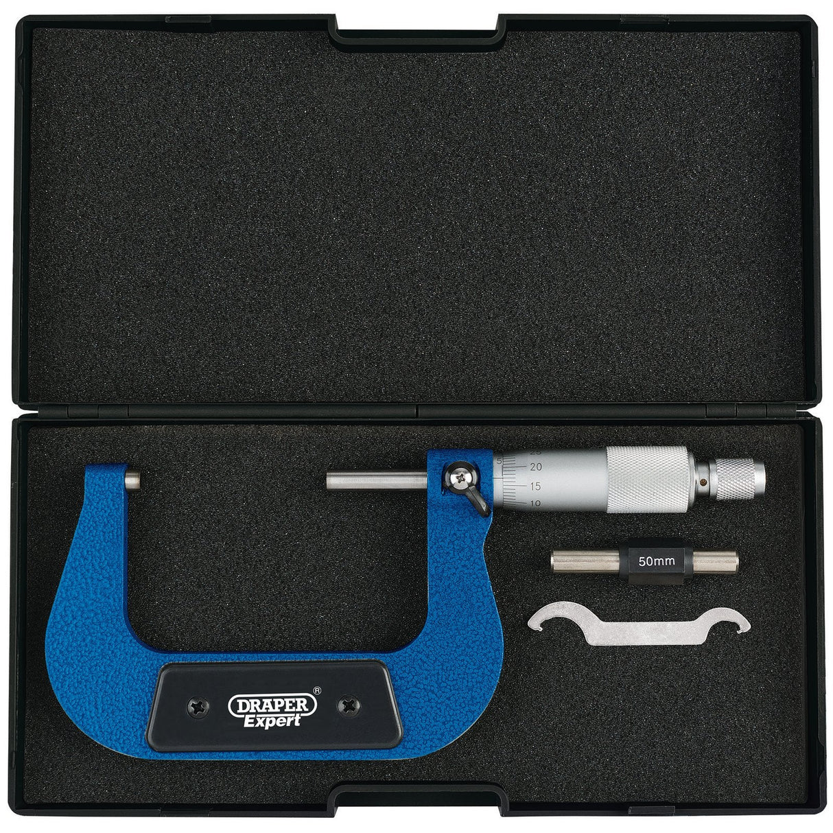 Draper Metric External Micrometer, 50 - 75mm - PEM - Farming Parts