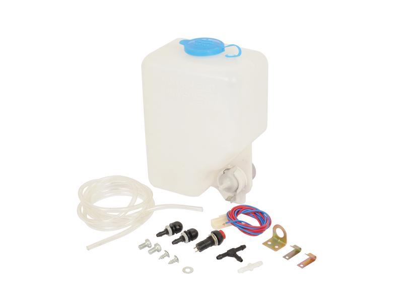 Windscreen Washer Kit Complete Cleaning System for Tractors - Sparex Part S.4835