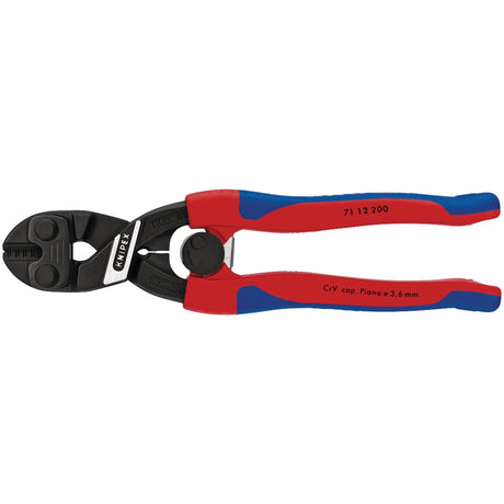 Draper Knipex Cobolt&#174; 71 12 200 Sb Compact Bolt Cutters With Sprung Handles, 200mm - 71 12 200 SB - Farming Parts