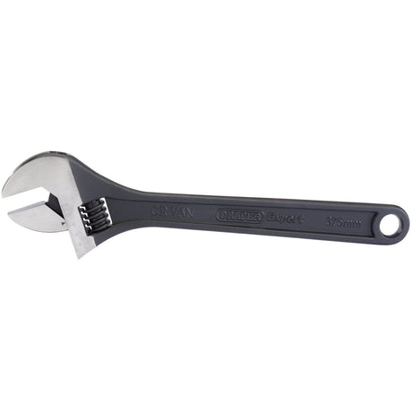 Draper Crescent-Type Adjustable Wrench With Phosphate Finish, 375mm, 45mm - 365 - Farming Parts