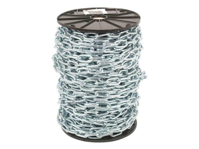 Short Link Chain 5 x 36.5 x 19.3mm x 50M - Sparex Part No. S.55526