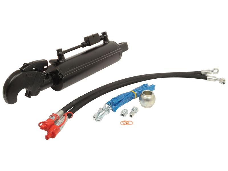 Sparex Hydraulic Top Link (Cat.-/3 (Ø-/32mm)) and Q.R CBM Hook, Cylinder Bore: 105mm, Min. Length : 620mm. | S.56802 - Product Image 1