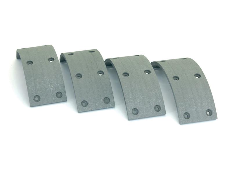 Sparex Brake Lining Kit Shoe 174mm with 4.5mm Thickness | S.58606