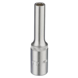 Draper Elora Deep Socket, 1/4" Sq. Dr., 4.5mm - 1455 T  4,5 - Farming Parts