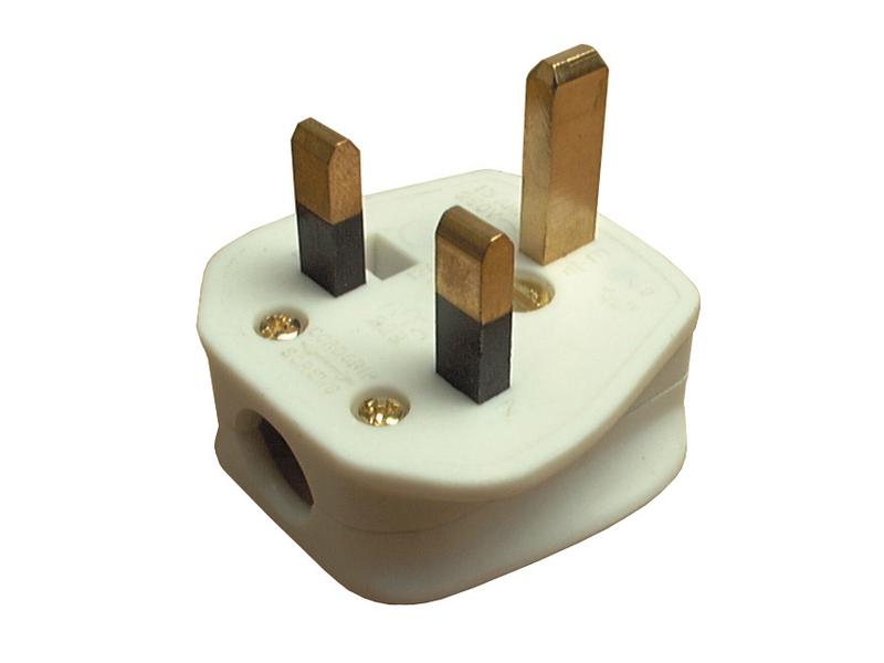 Sparex 3 Pin Electrical Plug 13A Durable Domestic Power Connector | S.5943