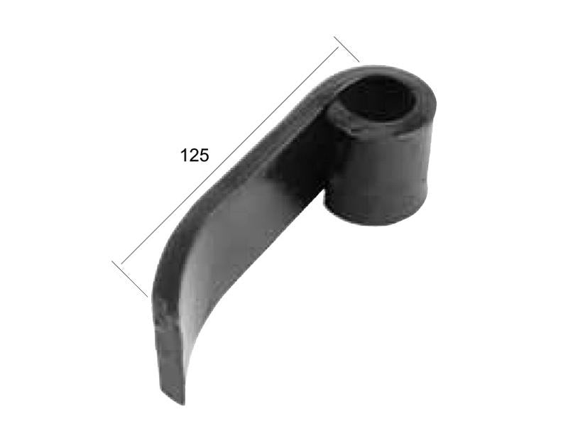 Sparex Blower Flail, Length: 125mm, Width: 40mm, Hole Ø: 20mm, Thickness: 8mm. Replacement for Bomford To fit as: 0618901 | S.59769 - Product Image 2