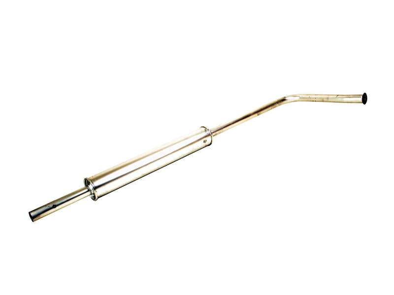 Sparex Silencer Horizontal Aluminium 1½in Fitting Ø 1420mm Length | S.60791