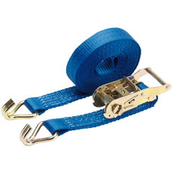 Draper Ratchet Tie Down Strap, 6M X 35mm, 1000Kg - RTDS/6M1T/HB - Farming Parts