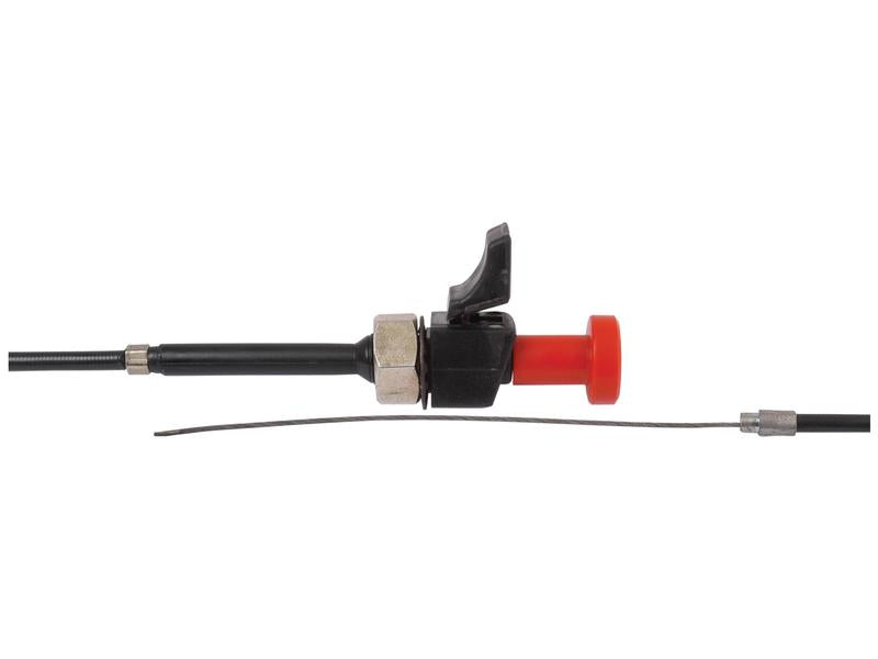 Engine Stop Cable - Length: 1200 MM, Outer Cable Length: 1170 Mm. - Sparex Part S.62969