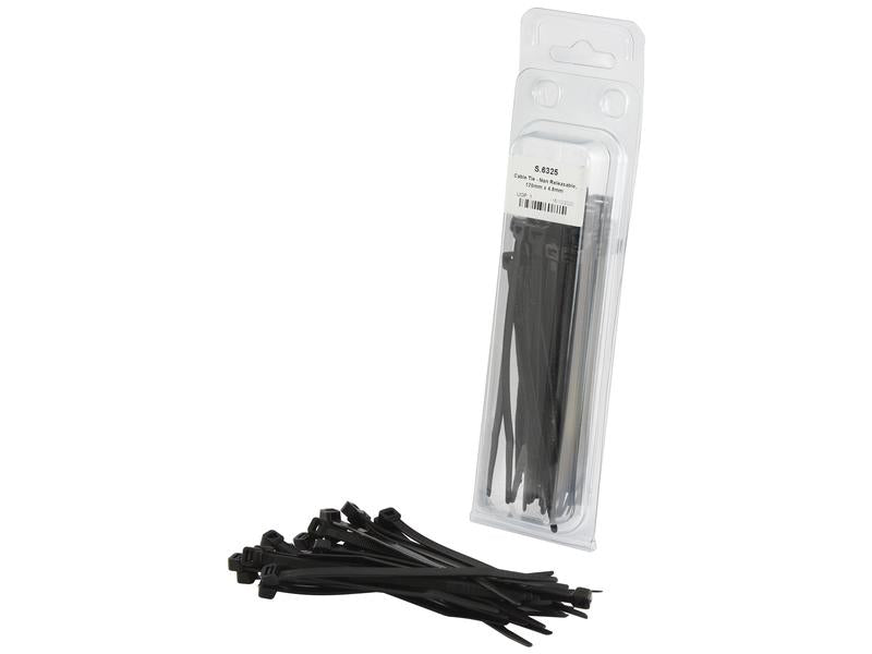 *SPECIAL PRICE* - Cable Tie - Non Releasable, 120mm x 4.8mm - Sparex Part No. S.6325
