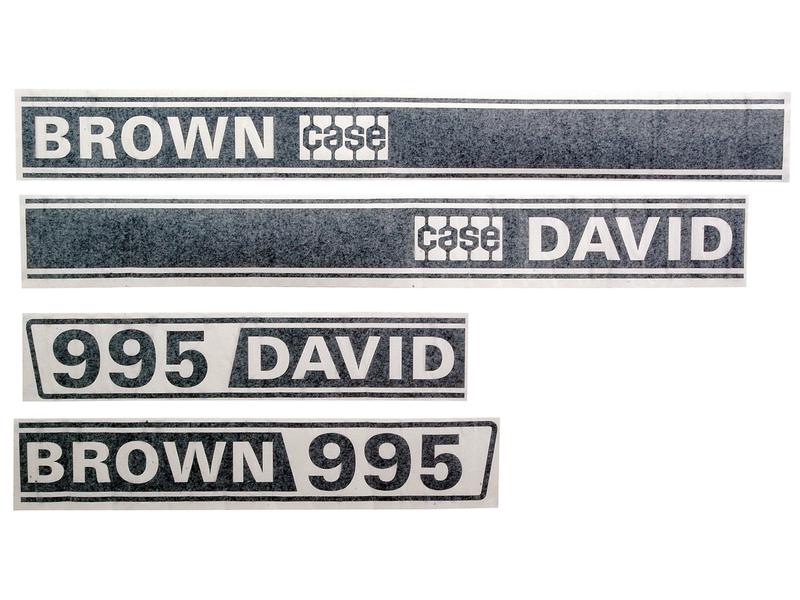 Decal Set - David Brown 995 - Sparex Part S.63346