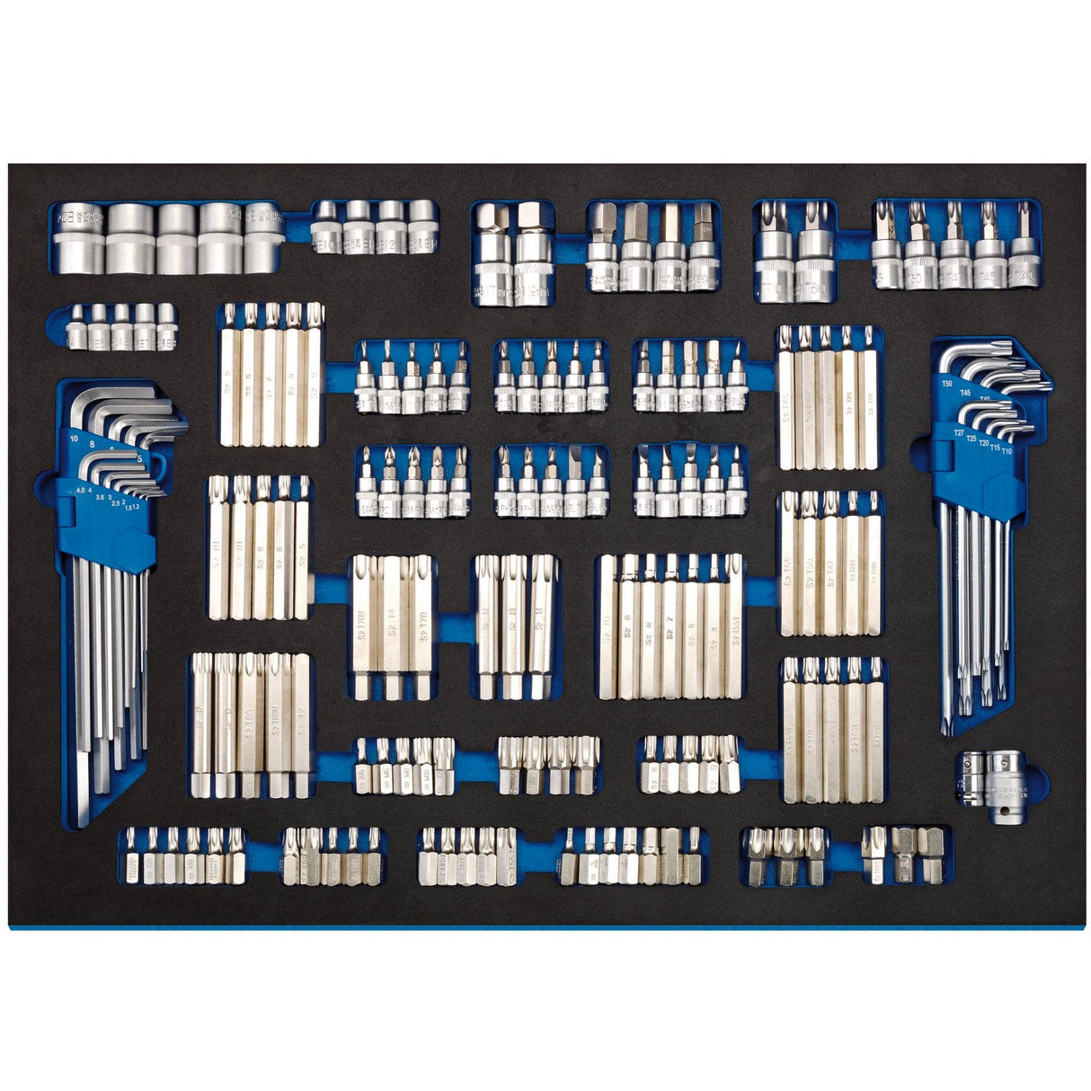 Draper Bit Set In Full Plus Drawer Eva Insert Tray (167 Piece) - IT-EVA33 - Farming Parts