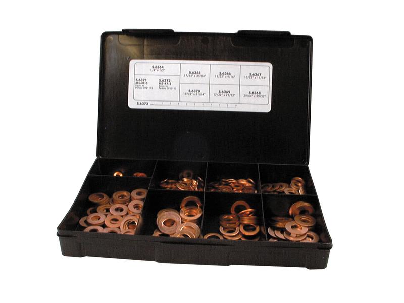 Imperial Copper Washers, (500 pcs.) Handipak - Sparex Part No. S.6373