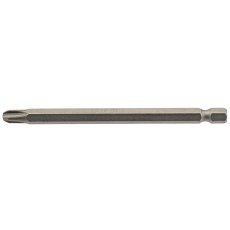 Draper Cross Slot Insert Bit, 1/4" Hex, 100mm Long, No.3 (Pack Of 1) - 100CS/1/B - Farming Parts