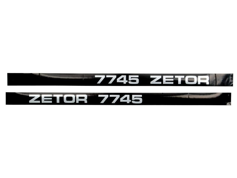 Decal Set - Zetor 7745 - Sparex Part S.64403