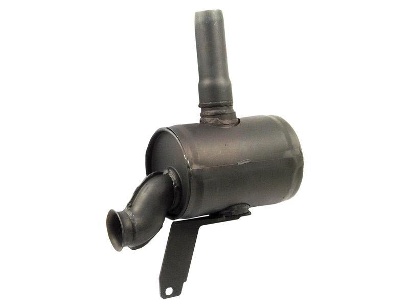Sparex Underhood Silencer 60mm Black Heat Resistant Finish | S.65312
