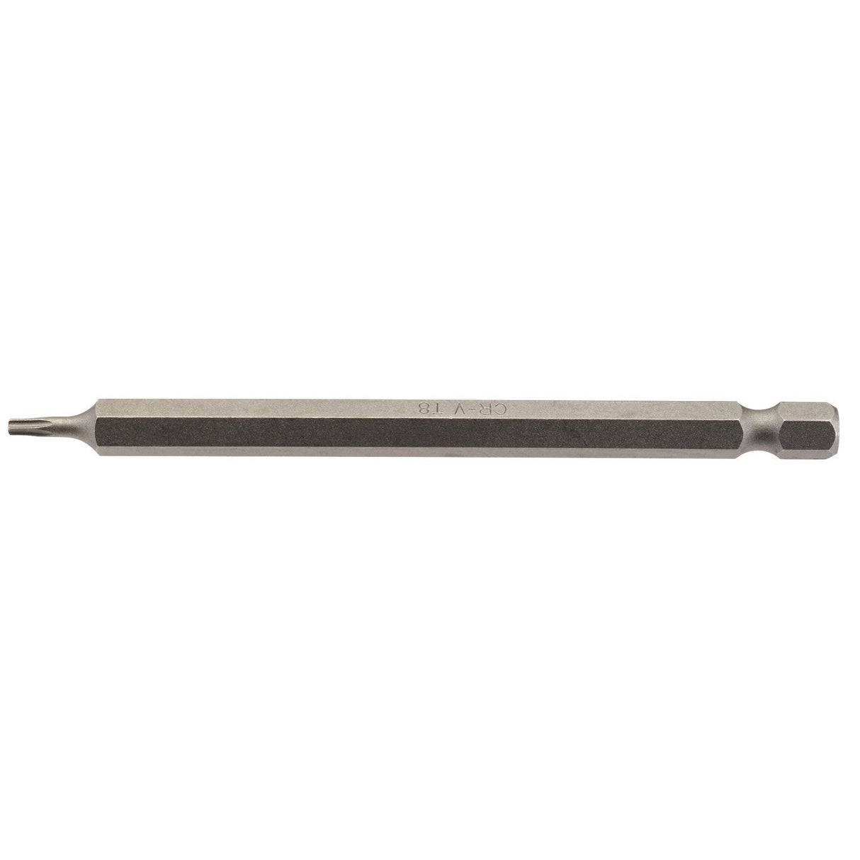 Draper Tx-Star® Insert Bit, 1/4" Hex, 100mm Long, T8 (Pack Of 1) - 100TX/1/B - Farming Parts