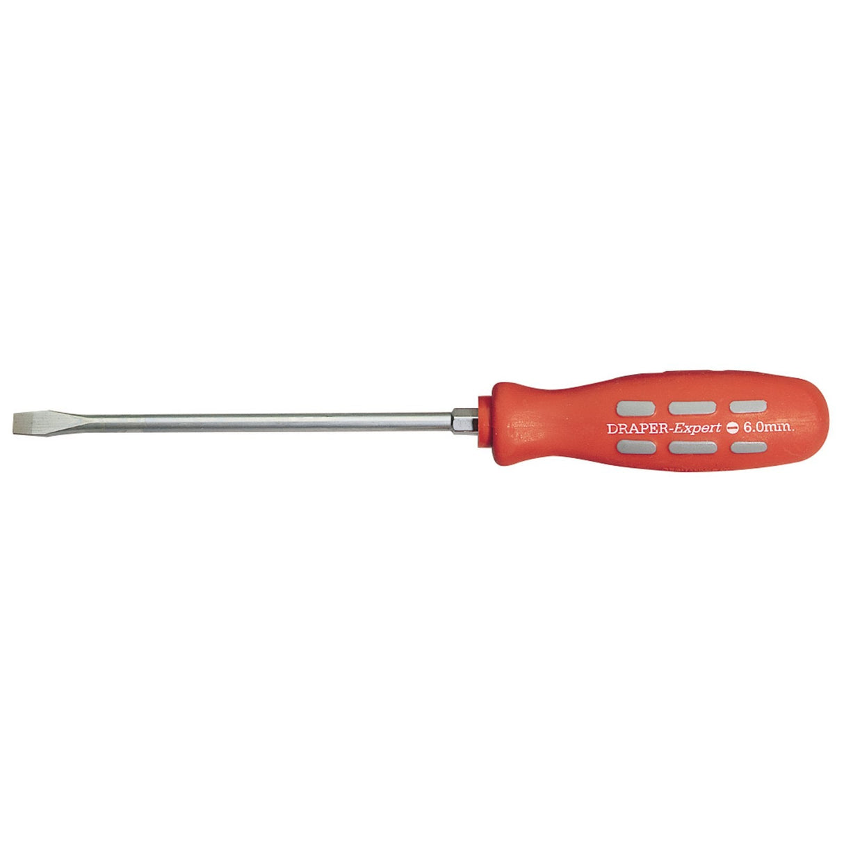 Draper Plain Slot Flared Tip Mechanic's Screwdriver, 150 X 6mm (Sold Loose) - 870B - Farming Parts