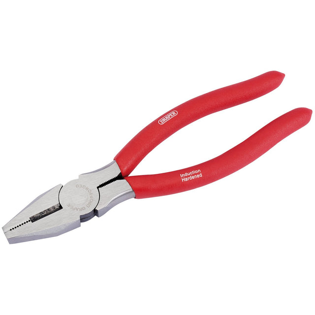 Draper Redline Combination Plier With Pvc Dipped Handle, 200mm - RL-CP2 - Farming Parts