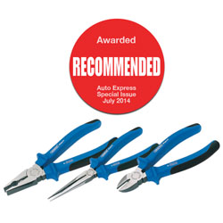 Draper Expert Heavy Duty Soft Grip Pliers Set (3 Piece) - 1071 - Farming Parts