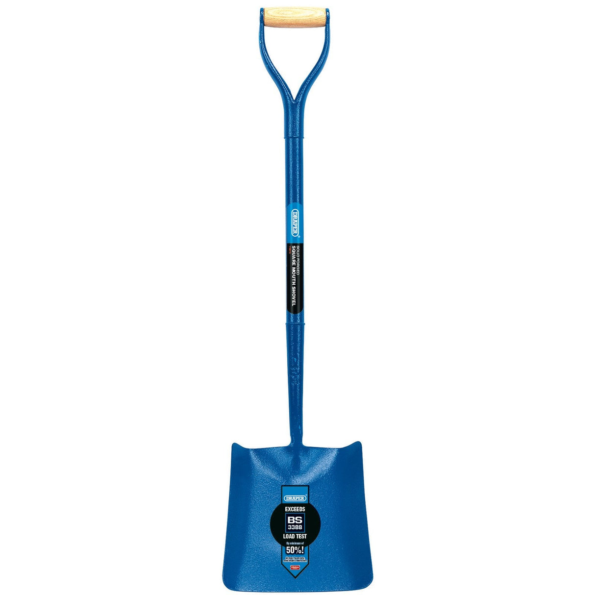 Draper Expert All Steel Contractors Square Mouth No.2 Shovel - ASS-SM/R - Farming Parts