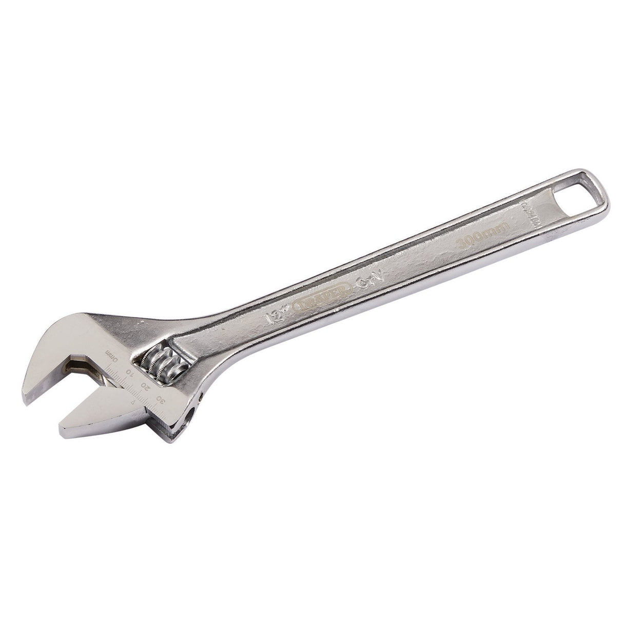 Draper Adjustable Wrench, 300mm, 39mm - 371CP - Farming Parts