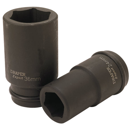 Draper Expert Hi-Torq&#174; 6 Point Deep Impact Socket, 3/4" Sq. Dr., 24mm - 419D-MM - Farming Parts