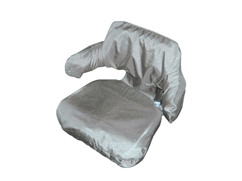 Sparex Wraparound Seat Cover Waterproof Universal Grey Tractor Fit | S.71890